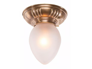 PRAGUE 8/11 - Handmade brass ceiling light by Patinas Lighting - view 2